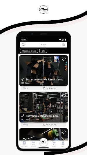 MC Coach App Screenshot 3