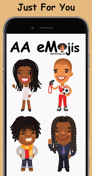African American Emojis Screenshot 1