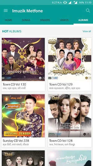 Imuzik Metfone Screenshot 1