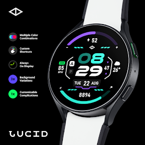 Lucid: Digital Watch Face Screenshot 0