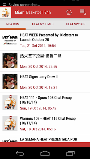 Miami Basketball 24h Screenshot 1