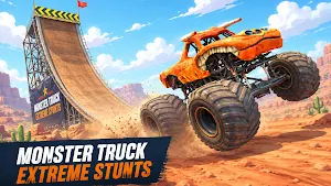 Monster Truck Mega Ramp Stunts Screenshot 0