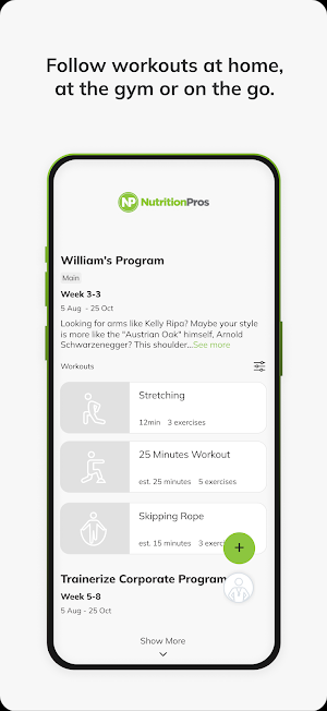 Nutrition Pros Screenshot 2
