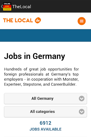 Jobs in Germany - Berlin Screenshot 1