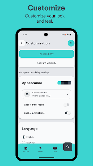 White Sands FCU Mobile Banking Screenshot 3