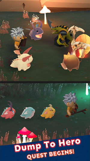 Dumb to Hero: Merge Idle RPG Screenshot 1