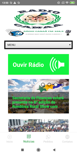 Rádio Canaã Screenshot 1