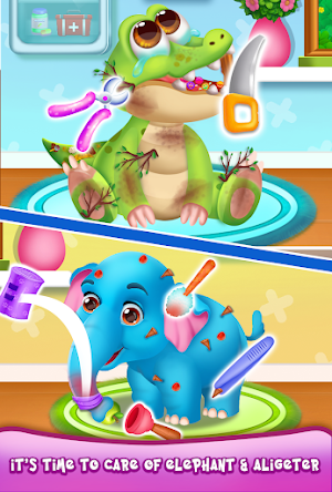 Animal doctor game for kids Screenshot 0