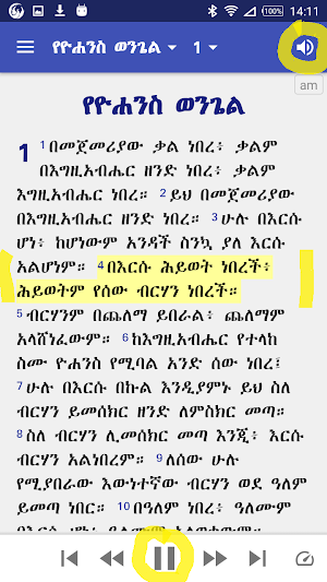 Amharic NT አማርኛ Engl a Swahili Screenshot 0