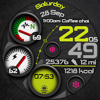 Digital Watch Face CRC039