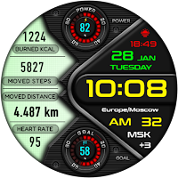 DIGI WATRAMON WS125 Watch face