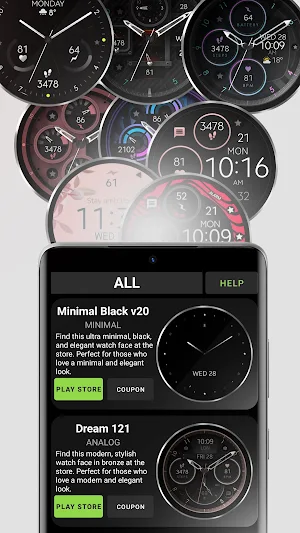 Watch Faces Monkey's Dream Screenshot 3