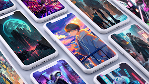Anime street wallpapers Screenshot 0