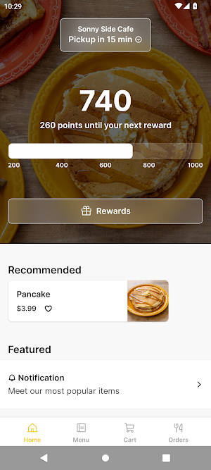 Sonny Side Cafe Screenshot 0