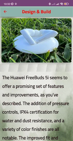 huawei buds 5i guide Screenshot 0