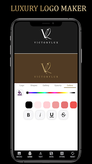 Luxury Logo Maker, Logo Design Screenshot 1