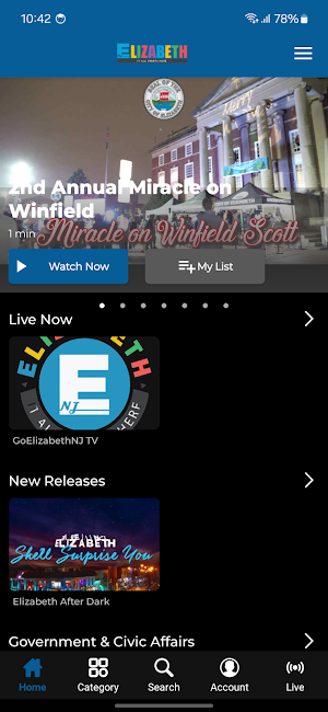 GoElizabethNJ.TV Screenshot 1