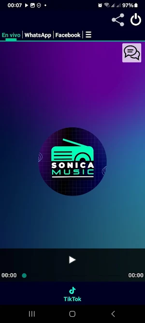 Sonica Music Radio Screenshot 1