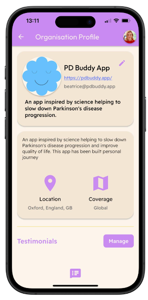 PD Buddy Connect Screenshot 1