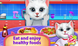 Cute Kitty's Bedtime Activities : Kitty Daycare Screenshot 1