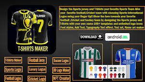 Sports T-shirt Maker&Designer Screenshot 0