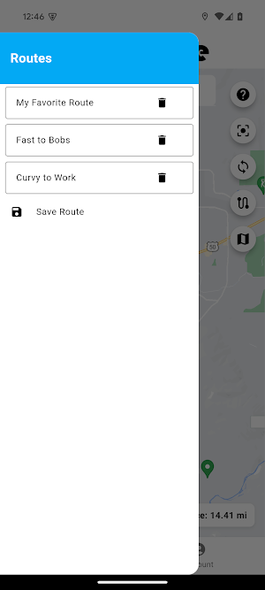 Motoroute Screenshot 1