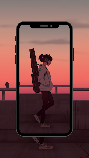 Girl wallpaper 4K,UHD Screenshot 1