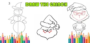 How To Draw The Grinch Screenshot 0