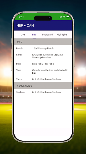 Live Cricket TV HD Streaming Screenshot 3