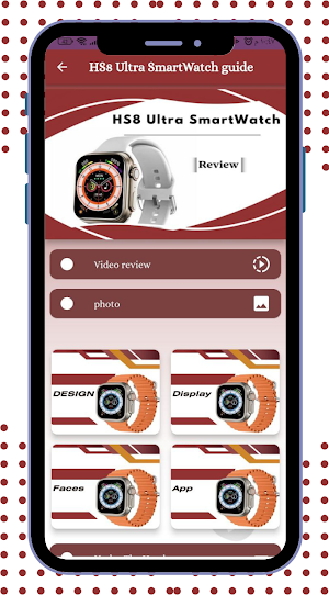 HS8 Ultra SmartWatch guide Screenshot 0