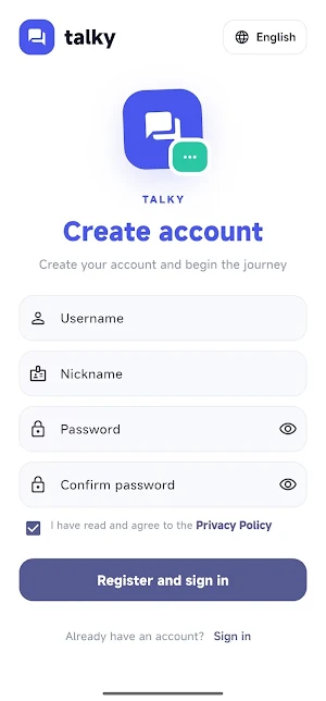 TalkyPro Screenshot 1