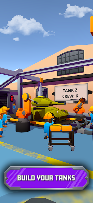 Idle Tank Tycoon Battle Royale Screenshot 2