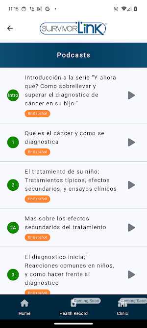 Cancer SurvivorLink Screenshot 3
