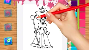 Draw Puppy Boy Coloring Book Screenshot 3