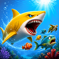 Ocean Shark Hunt & Grow
