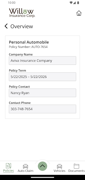 Willow Insurance Corp. Screenshot 3