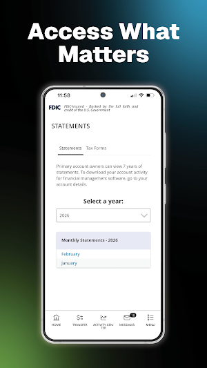 Oloy Bank Mobile App Screenshot 0