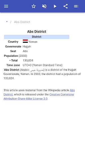 Districts of Yemen Screenshot 1