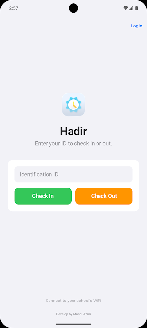 Hadir Apps Screenshot 1