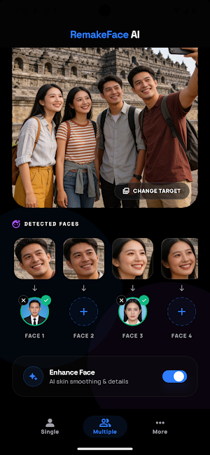RemakeFace Lite : AI Face Swap Screenshot 2