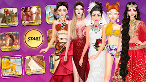 Bridal Makeup: Wedding Dressup Screenshot 1