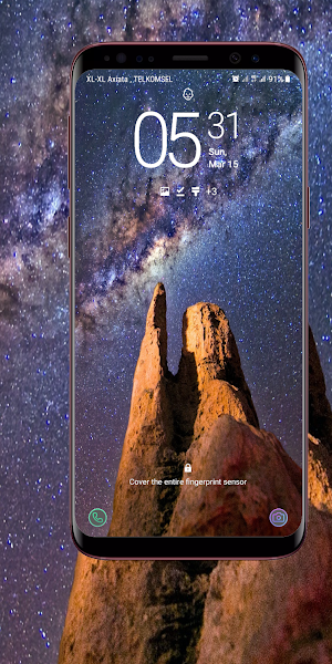 Starry Sky Wallpaper Screenshot 1