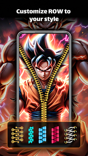 Zipper Lock Screen - ZipLock Screenshot 3