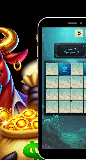 Deep Sea 2048 Screenshot 1