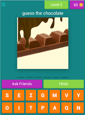 guess the chocolate bar Screenshot 3