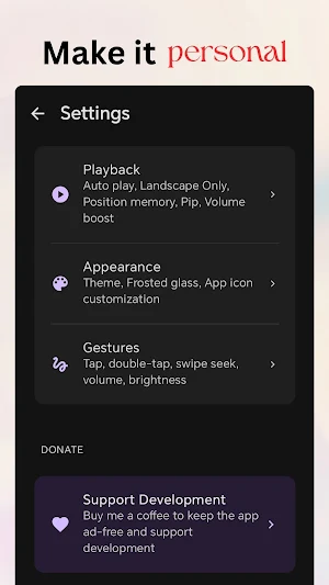 Video Player - Material Player Screenshot 3