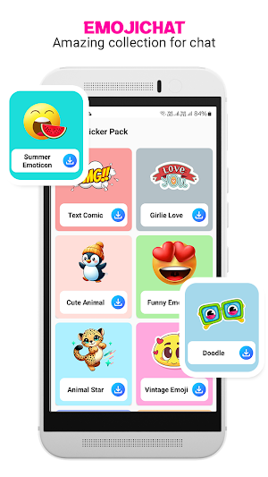 EmojiChat : Lord Ram Stickers Screenshot 2