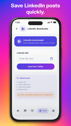 Reels Downloader: InstaSaver Screenshot 3