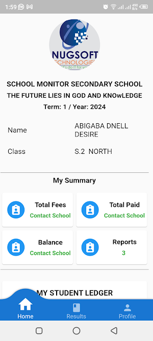 Parents Portal Screenshot 1