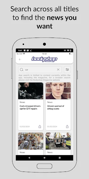 Bodyshop Magazine Screenshot 3